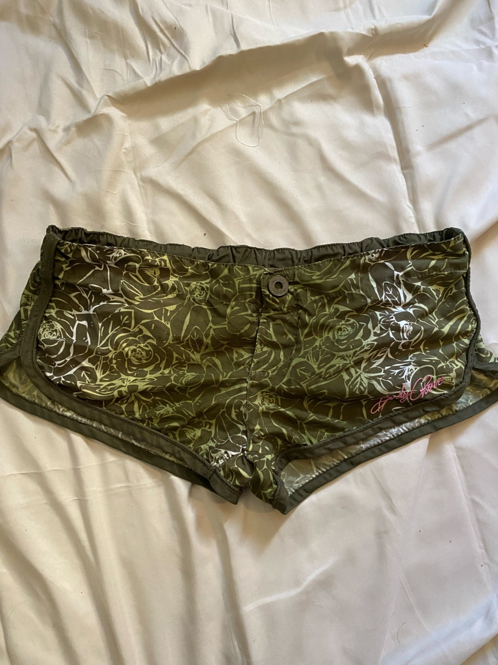 Body Glove low rise mini shorts